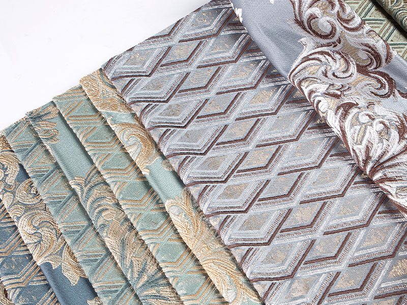 Țesătură Jacquard vopsită în fire - Perfect pentru tapițerie și draperii