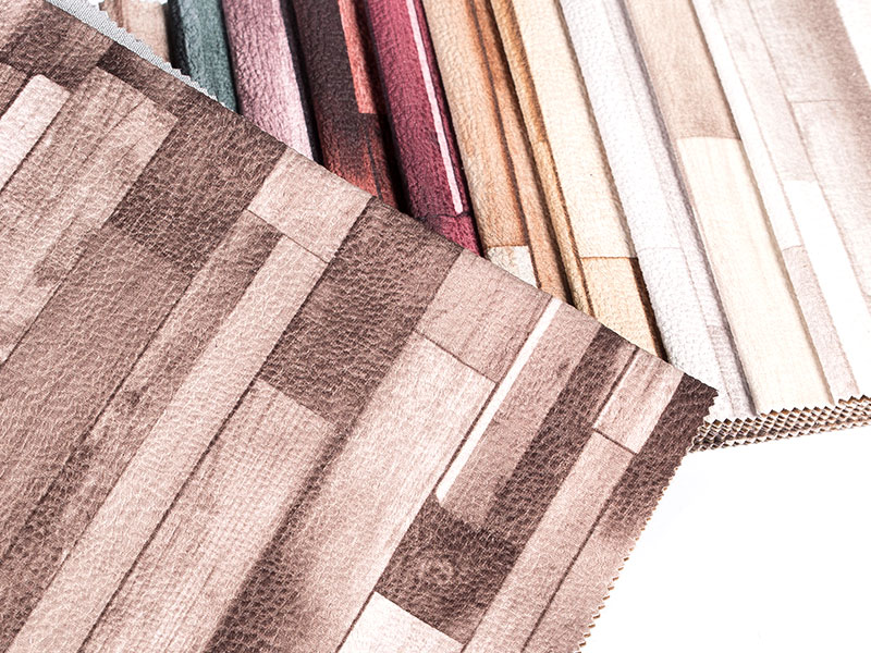 Țesătură elegantă de catifea de laminare a embossului imprimat - Îmbunătățiți -vă produsele cu o notă de lux