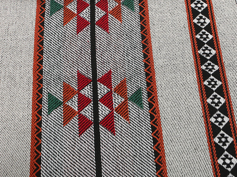 țesătură respirabilă de culoare țesută cu dungi țesute