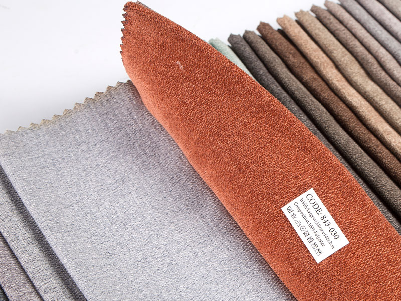 Țesătură la modă Chenille Plain: Ideal pentru textilele de acasă