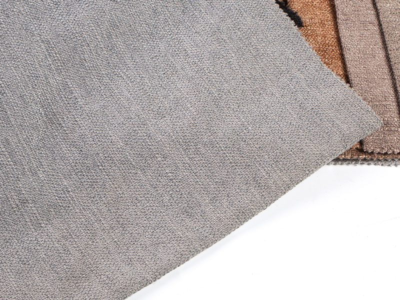 Țesătură moale și luxoasă de chenilie simplă pentru canapea și aruncări