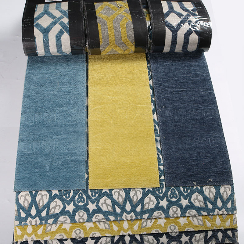 Țesătură de tapițerie din Chenille Jacquard
