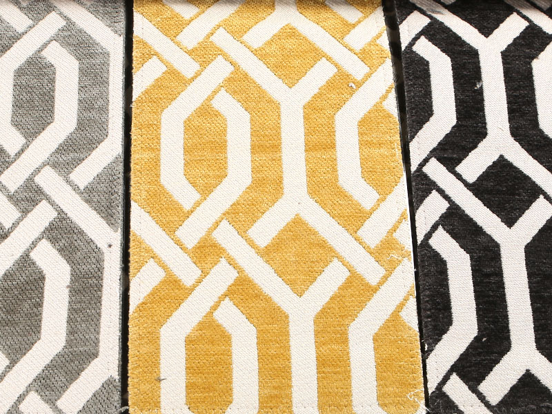 Țesătură de tapițerie din Chenille Jacquard pentru canapea canapea capac MDN972