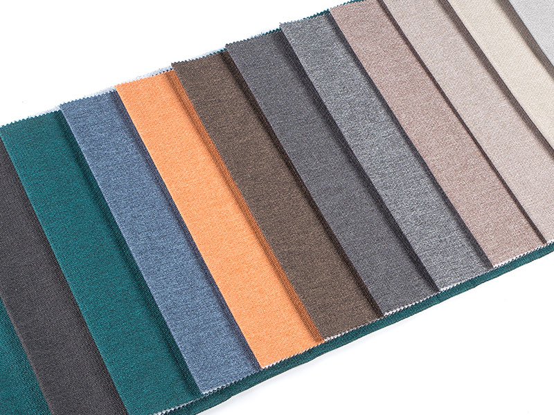 Țesut de culoare solidă simplă țesută faux țesătură MDN-M2024