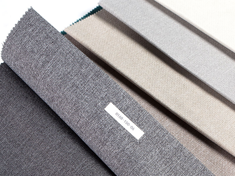 Țesut de culoare solidă simplă țesută faux țesătură MDN-M2024